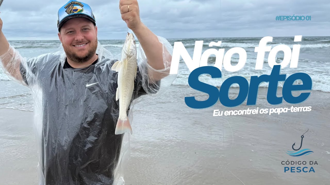 Papa-terras na linha: Esse dia valeu cada arremesso no mar do Balneário Rincão -SC | Dia 01