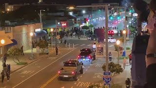 Raw Video: Tear gassing at Oceanfront protest