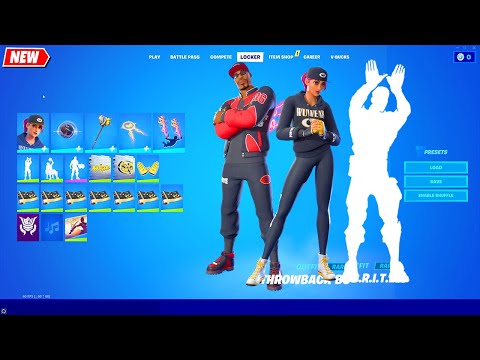 Fortnite WU-TANG CLAN Skins, EMOTE and Full Set showcase シ