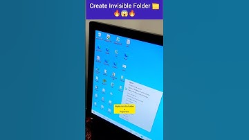 Create Invisible Folder 📂😱🔥🔥🔥|| Amazing New Tricks 😳🔥🔥 || #shortvideo #shorts #viral #ytshorts #শর্ট