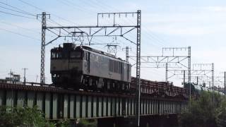 ２０１３．９．１　　８８６２レＥＦ６４-１０１９ 九州 チキ５５００　３Ｂ　タキ１０００　６Ｂ