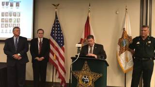 From previous Facebook LIVE - OCSO announces multi-agency heroin bust