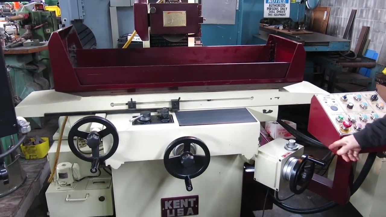 Kent Surface 3 Axis Grinder SGS-1020AHD @ Mullin Machinery of NJ