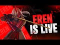 FREE FIRE LIVE WITH EREN | GRANDMASTER EREN HERE!! #paradox #fflive #eren