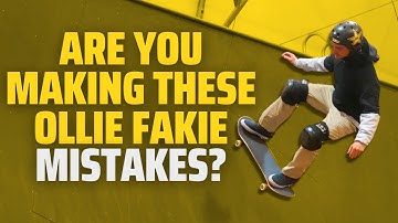 The SECRETS to EASY Ollie Fakies