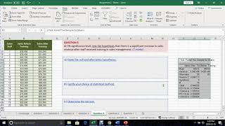 Hypothesis Testing For Paired Sample Groups