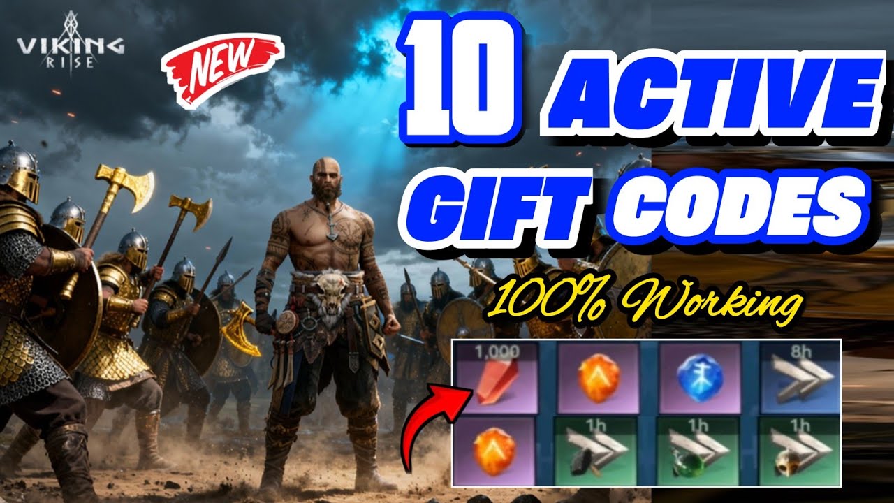 ⚔NOV UPDATE⚔ VIKING RISE 10 GIFT CODES 2025 || ACTIVE VIKING RISE CODES November