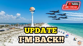 PRESS NH NOW LIVE *UPDATE* FROM PENSACOLA BEACH FLORIDA