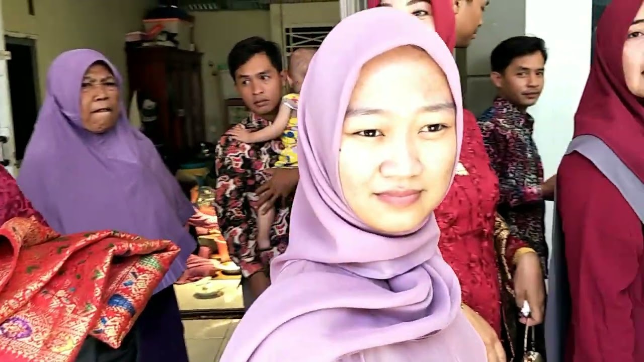 Acara akad nikah Dena & Iqbal adat Bengkulu