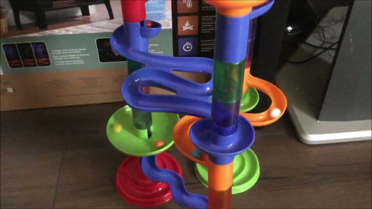 Marble Race 19 (Solid Colored Marbles)