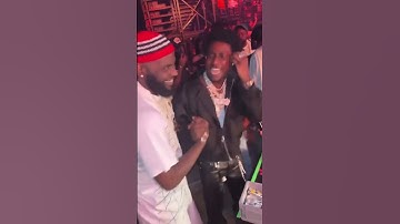Thumbnail of ODUMODUBLVCK & Shallipopi at Rema’s Accor Arena concert! 🇫🇷