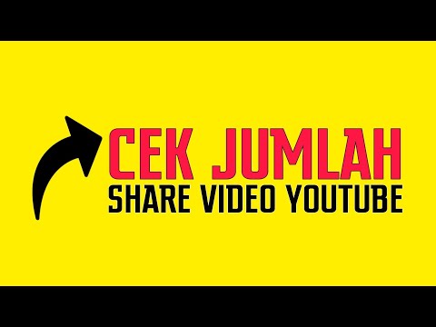 Video: Cara Mengetahui Jumlah Share