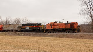 Battenkill Railroad Chase | SNEX 5015 Alco RS-36 Delivery | 4-2-21