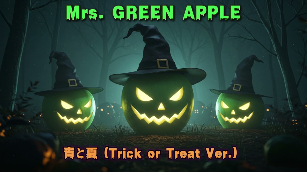 Mrs. GREEN APPLE (青と夏/Trick or Treat Ver） - YouTube