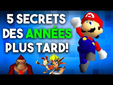 5 SECRETS JEUX VIDÉO DÉCOUVERTS DES ANNÉES PLUS TARD!