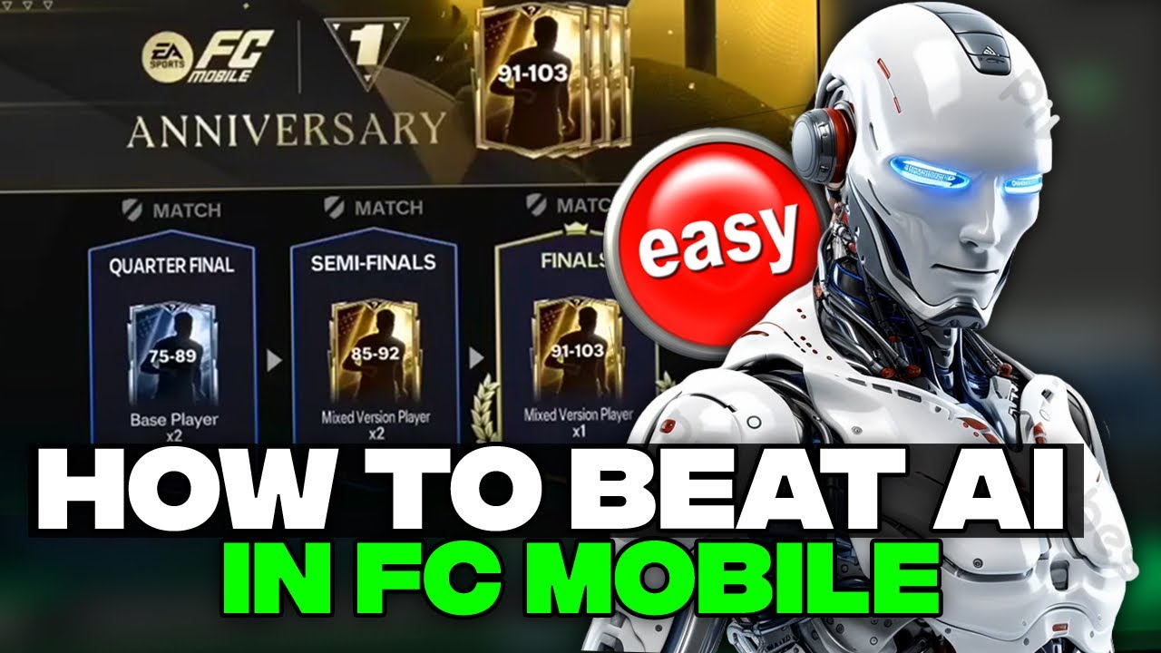 How To BEAT The AI in EA FC Mobile 25