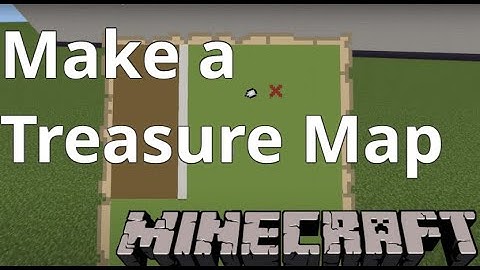 Minecraft: How to make a Treasure Map