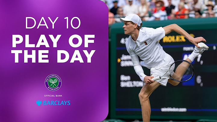 Stunning from Sinner & Shelton | Play of the Day presented by Barclays