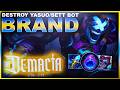 TIME TO DESTROY YASUO/SETT BOT LANE AS BRAND!