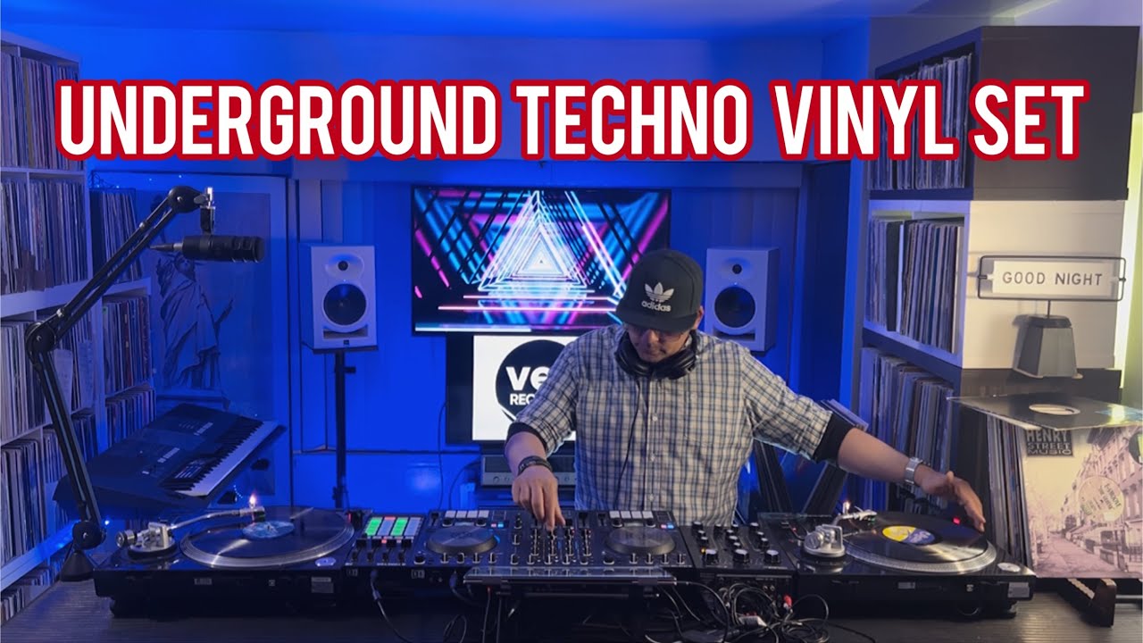 DJ VEX - Underground Techno Vinyl Set 1 - YouTube