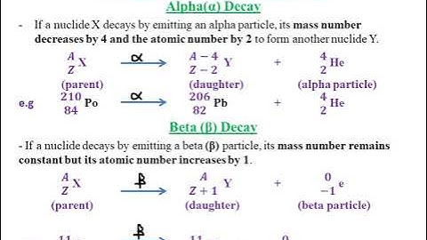 RADIOACTIVITY : LESSON 2