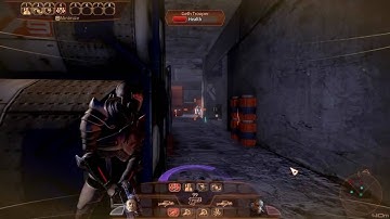 Mass Effect 2 - Fighting Geth Part 1(Adepting Through Insanity Adept Guide)