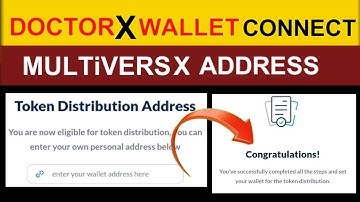 doctor x wallet connect kaise karen | doctor x wallet address | doctor x multiverx address