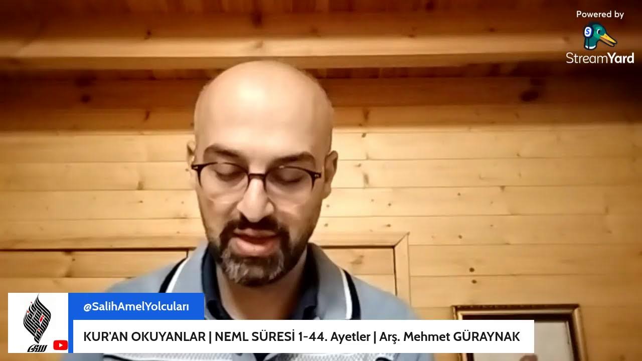 KUR'AN OKUYANLAR | NEML SÜRESİ  1-44. Ayetler  |  Arş. Mehmet GÜRAYNAK #kuranmealleri