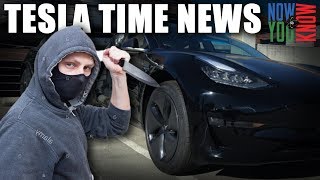 Tesla Time News - Sentry Mode Catches Slasher!?