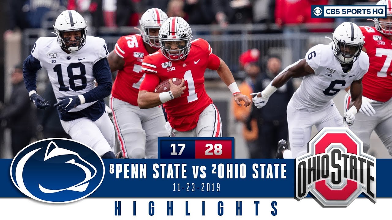 8 Penn State vs 2 Ohio State Highlights The Buckeyes top Penn State