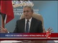 Finance Minister Colm Imbert's Virtual Media Conference On The Gambling Control Bill