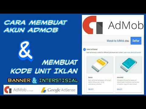 admob adsense buat unit iklan
