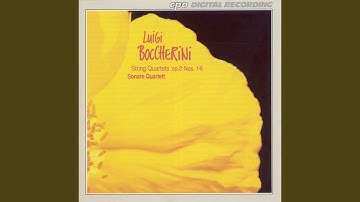 String Quartet in E-Flat Major, Op. 2, No. 4, G. 162: III. Minuetto