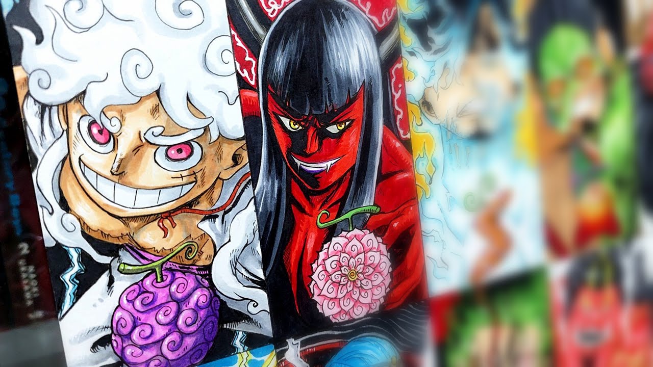 Рисование Пиратов Соломенной Шляпы в «Пробуждении Дьявольского Фрукта» | One Piece | One Piece