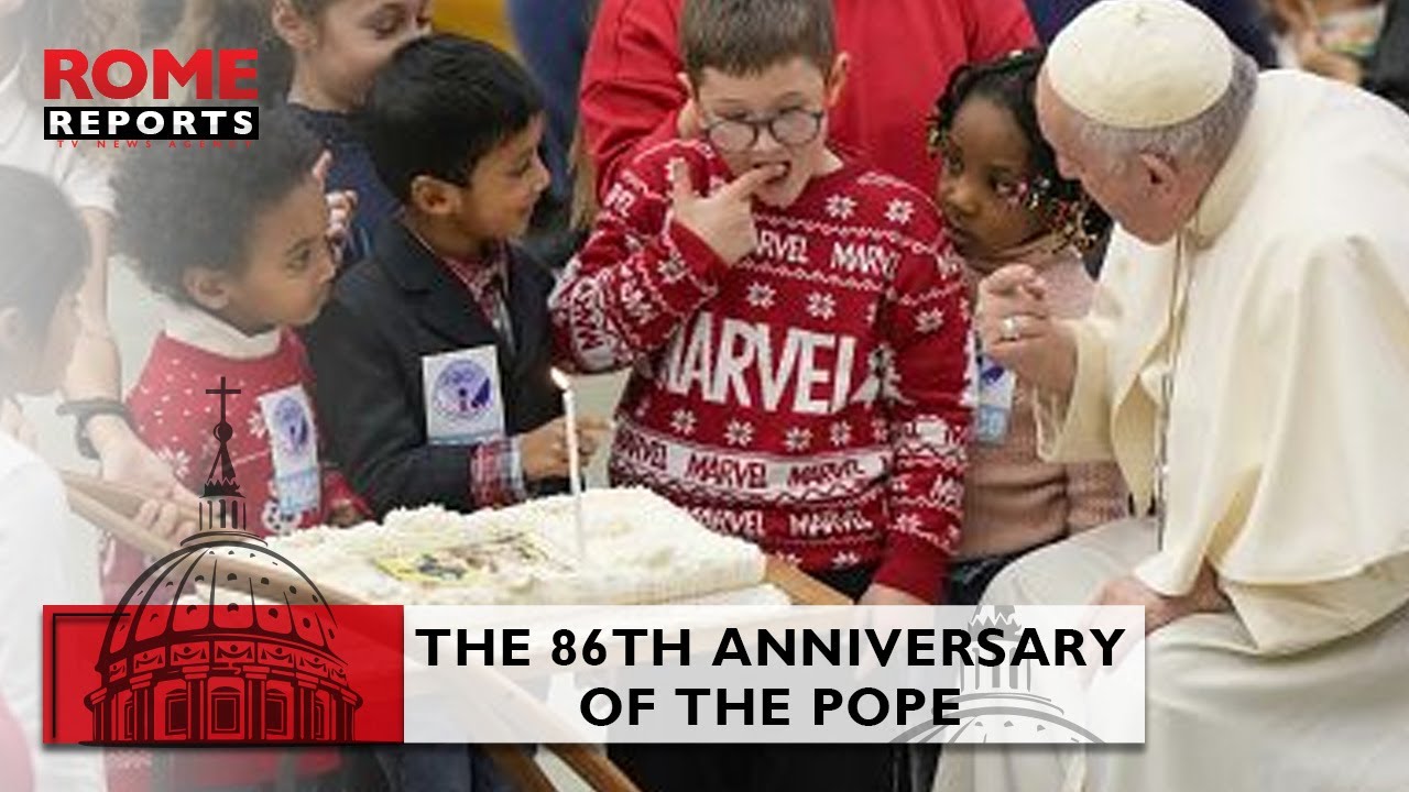 How Pope Francis celebrated his 86th birthday 