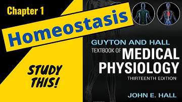 Guyton and Hall Medical Physiology (Chapter 1) REVIEW Homeostasis || Study This!