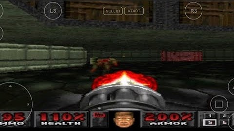 doom (psx/ps1) gameplay with cheats #free_palestine