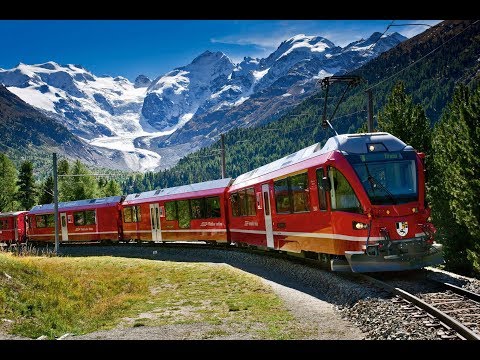 İsviçre Alpleri’nde rüya gibi yolculuk