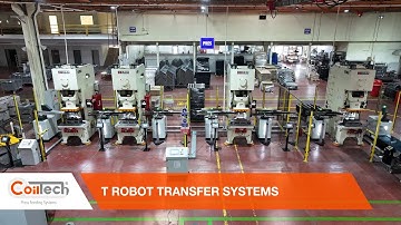 COILTECH | T Robot Transfer Systems | Press to Press Transfer Line