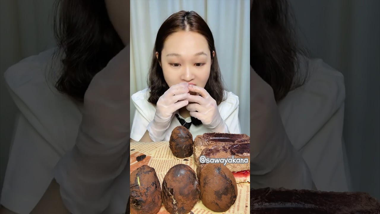 Chocolate🍫 Desserts - CAKES ASMR MUKBANG / Fast Eating Show Challenge