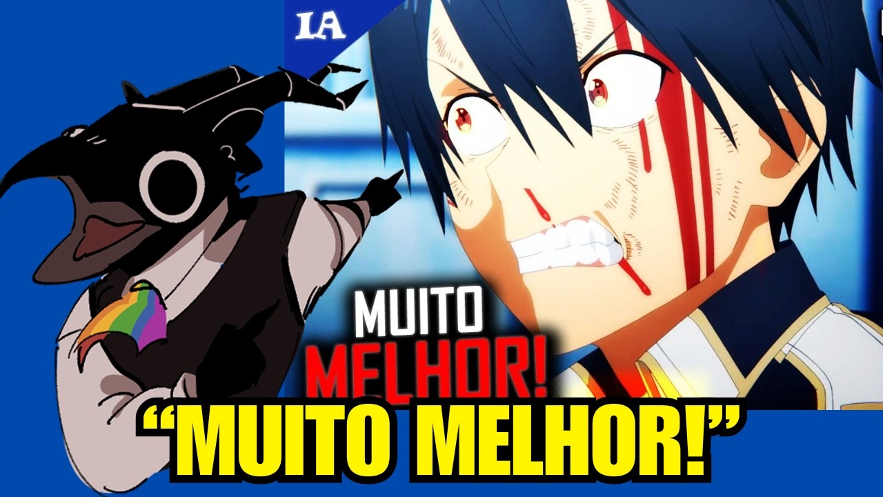 MARCO ABREU ENCERRA O PRIMEIRO ARCO DE SWORD ART ONLINE COM CHAVE DE OURO - REACT INTOXI ANIME
