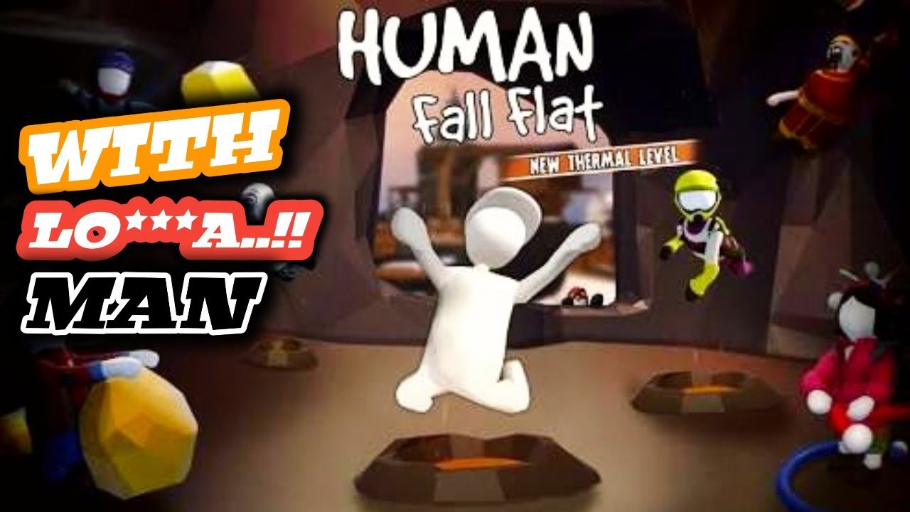 HFF LIVE WITH THE BEAST | FUN GAME PLAY | HUMAN FALL FLAT SESSION : 04 ,ROAD TO 1K OP BEASTFAM