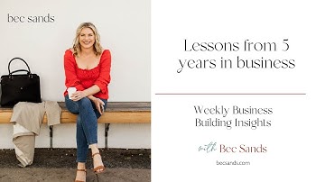 Five lessons learnt from five years in business