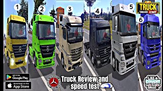 All Mercedes-Benz Trucks Speed Tested in Zuuks Truck Simulator ultimate – Full Review screenshot 4
