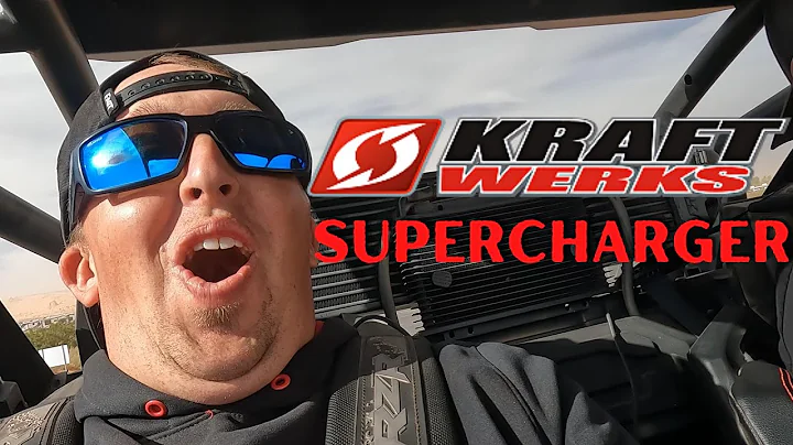 Pro R gets SUPERCHARGED!!  UTV Take Over Sand Hollow UT Kraft Werks