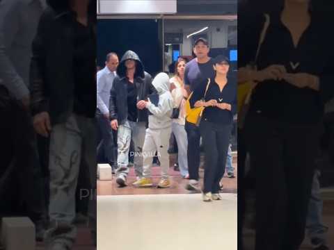 Shah Rukh Khan S SWEET Gesture For Airport Security Personnel Shorts Bollywood Srk Viralvideo