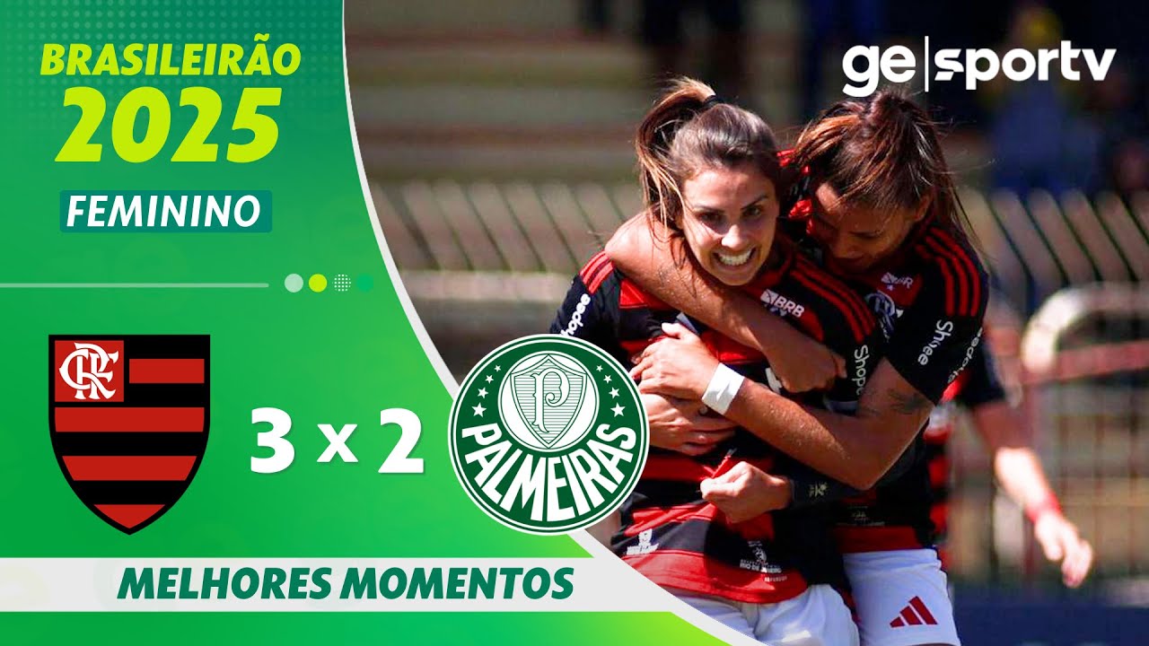 FLAMENGO 3 X 2 PALMEIRAS | MELHORES MOMENTOS | QUARTAS DE FINAL ...
