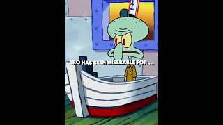 Squidward is depressed fr #4k #spongebob #edit #fyp #viral