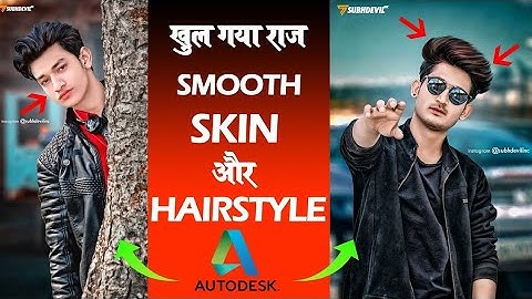 🔥 How To Edit Face And Hair Like Subh Devil | Subh Devil Photo Editing in Mobile | Secret Trick 202