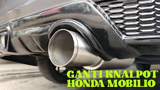 GANTI KNALPOT ALPINO FO2 V2 Di MOBILIO! hanya muffler #ARCVLOG